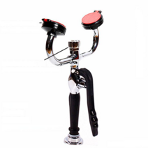 눈세척기 안구세척기 세안기 비상 눈샤워기 아이워셔, 흐름 조절이 없는 빨간 머리 이중 포트 눈 세