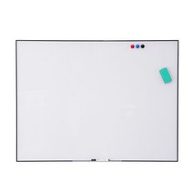 백페인트글라스 칠판 강화유리 화이트보드 시공 무광, 히든 베젤 무광 화이트 90x120cm
