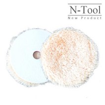 N-Tool 엔툴 듀얼양모패드(양털패드) - 5인치, 1개