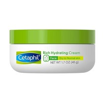 Cetaphil Rich Hydrating Cream with Hyaluronic 세타필 리치 하이드레이팅 히알루로닉 크림 1.7oz(48g), 1개