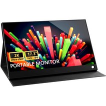 15.6인치 터치 패널 휴대용 모니터Usb 휴대용 컴퓨터 did hdmi 노트북 두 번째 sub c 유형 모니터 확장 가, 15.6인치 1080p, 영국 플러그