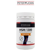 뉴질랜드 식이유황 피터앤존 MSM 1300mg 120 캡슐