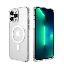 The Yeppin 투명 맥세이프 자기 무선 충전 케이스 아이폰 14 13 12 11 플러스 프로 맥스 미니 X XS XR 7 8