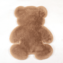 인테리어러그 곰돌이 토끼털 양모카페트 침실매트