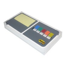 쓰리엠 포스트잇 팝업 엣지 디스펜서 ED-100-Combo, 혼합 색상, 10세트