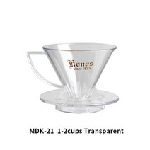 커피드립퍼Kono Meimon Dripper 1-2cups 일본어 원래 커피 필터 드롭 방법 MDN/ MDK-21, 한개옵션1, 03 MDK-21 1-2cups