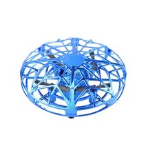 초소형드론 초경량비행장치 비행 공 RC 헬리콥터 미니 UFO Dron 항공기 소년 손 제어 드론 적외선 Quadcopter 유도 아이 접시 장난감, 5028 블루