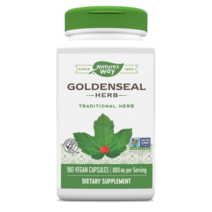 네이쳐스웨이 골든씰 허브 800mg 180베지캡슐 / Natures Way Goldenseal Herb 800mg 180Caps, 180정