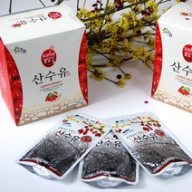 구례 평촌마을 산수유즙 효능 먹는법 액기스 진액 산수유건피, 산수유액상차100ml x 30포