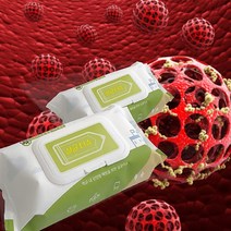 살균티슈 이소프로필알콜 살균 물티슈, 1개