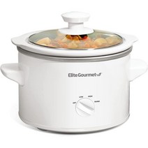Elite Gourmet 슬로우쿠커 추천 계란 약탕기 1인 멀티 206704, 화이트