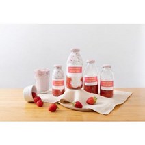 히히딸기우유 베이스 500ml, 3개