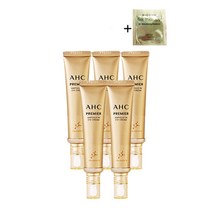 최신상 시즌 11 AHC 프리미어 앰플 인 콜라겐T4 아이크림 40ml + 실크테라피 샘플 증정, 5개
