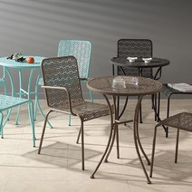 하이퍼스 메사 철재 원형테이블 HFT-9342 인테리어, [ 다크 그레이 ] W600 X H710