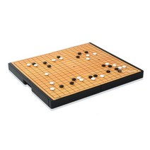 폴더형 자석식 오목 바둑 게임 6세 오감발달 바둑용품 바둑자석판 아이큐