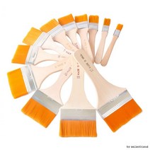 페인트 붓 4개-1세트 페인트붓 도장용붓 DUY붓