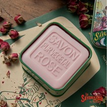 라 사본느리 드 니옹 [라 니옹] 메탈박스 비누 틴솝 100g 로즈향, 04_강아지들1_30491