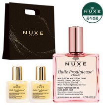 [프랑스 No.1 NUXE 오일] 눅스 플로럴+미니 오일 기프트 세트, 단일속성