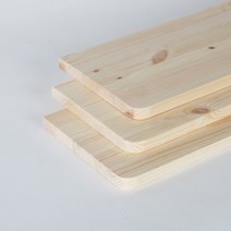 레드파인 원목 상판 400mm x 800mm, 2면라운딩