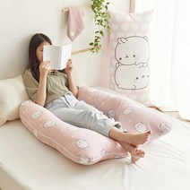 몰랑이 베베 마이크로 바디필로우 (M자형) (솜포함)
