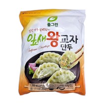 푸드라인_ 풀그린 잎새 교자만두, 1개, 1.35kg, 1.35kg