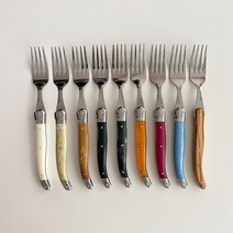 장네론 라귀올 커트러리 디너포크 (9color), 올리브