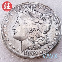 외국동전 해외주화 기념주화 근대 은화 Fidelity Bag 1879 미국 1달러 은화 Morgan Liberty Flying Eagle Outside