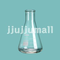과학실 실험용 유리 삼각 플라스크 50ml 실험수업 실험교구 실험실 연구기자재 과학기자재 과학수업 연구실, 1개, 삼각 플라스크100ml