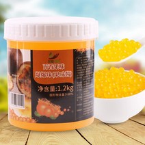 팝핑보바 타피오카 펄 홍콩 버블티 칼라, E.패션프루트맛1.2kg