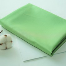 패브릭몰 샤틴슬라브 고급공단 양면원단 의류 곱창밴드 스크런치 배경천, 그린