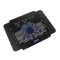 모니터 USB 폴딩 받침대 충전 허브 선반 메탈 강화유리 노트북 쿨러 냉각 패드 베이스 big fan usb stand 14 inch led 라이트 노트북