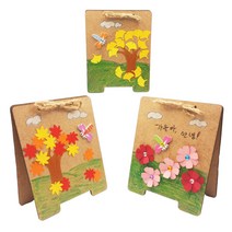 [해피메이크]가을 작품전시 입간판(3종 택1)/가을만들기 유아초등DIY 미술수업, 2. 은행나무