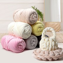 벨벳 자이언트얀 1kg 뜨개질 가방 털실 손뜨개실 빅얀 8230967EA, csmun500 다팔자csmun500 스카이블루, csmun500 다팔자csmun500 본상품선택