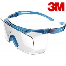 3M 보안경 SF-3701SGAF 투명 스카치가드 안티포그 안경위 착용, 단품