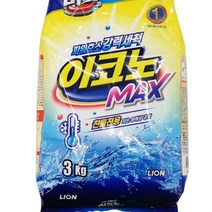 마이몰12 찬물전용 빨래세제 3KG 파우치 드럼세제 가루세탁세제