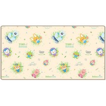 뽀로로 웰빙 놀이방매트 270x140x1.2cm 놀이매트, 유레카 제로퍼제로 270x1.2
