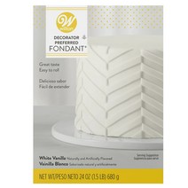 Wilton Decorator Preferred White Fondant 24 oz null, 1