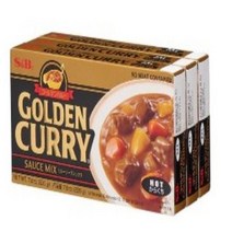 에스비 골든 커리 220g 매운맛 카레, 4개