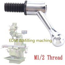 브리지 포트 밀 도구 용 1pcs 밀링 머신 cnc 부품 헤드 테이블 잠금 볼트 핸들 m12