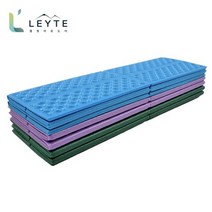1인 캠핑매트 엠보 쿠션 접이식 방수 돗자리 감성캠핑매트, 퍼플