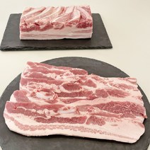 수입(캐나다산) 냉장 삼겹살 500g (1cm / 2cm) 캠핑 바베큐 돼지고기 통삼겹 비프포유, 통삼겹(1kg)