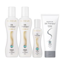 실크테라피 모이스처 에센스 130ml 2개 + 60ml 오리지널 라이트 트리트먼트 180ml 1개 977400, 에센스130ml 2개+60ml 1개+트리트1개