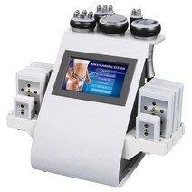 가정용슈링크 홈케어 40K 6 1 초음파 Cavitation 진공 무선 주파수 레이저 8 패드 Lipo 바디 슬리밍 기계 스파에 대 한, [01] EU PLUG, 01 WHITE_02 EU PLUG_02 220V
