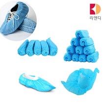 일회용 부직포덧신 위생 신발커버, 비닐덧신 50켤레
