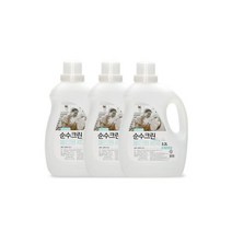 순수크린 올인원 액체세제 3.2L X 3개 /세제유연제