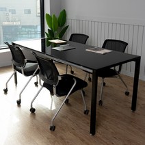 TS12 회의테이블 LPM책상 중역 사무실책상 컴퓨터책상 1800x800 회의실 테이블, 차콜