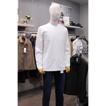 본 티셔츠 화이트 솔리드 매그넘 로고 패치 라운드 티셔츠 BN1FTS442 WH