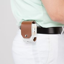 모두샵 골프공 볼 주머니 케이스 파우치 가방 이니셜각인 2구, 핑크