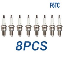 일반 점화 플러그 솔리드 터미널 토치 F6TC 2-8 피스 캔들 BP6ES 21010-3707010 교체 А17ДВ-10 A17DV10, 8 pieces with box