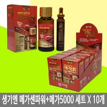 보고신약 생기엔 메가센 파워 75mL+메가 5000 20mL 세트 태반, 10개